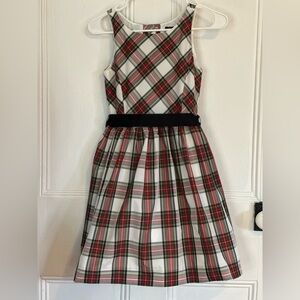 Polo by Ralph Lauren Girls red green and white Plaid Dress.